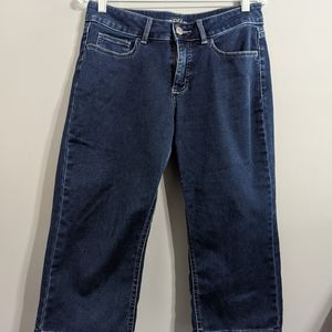 Riders by lee dark blue Capri jeans Size 8